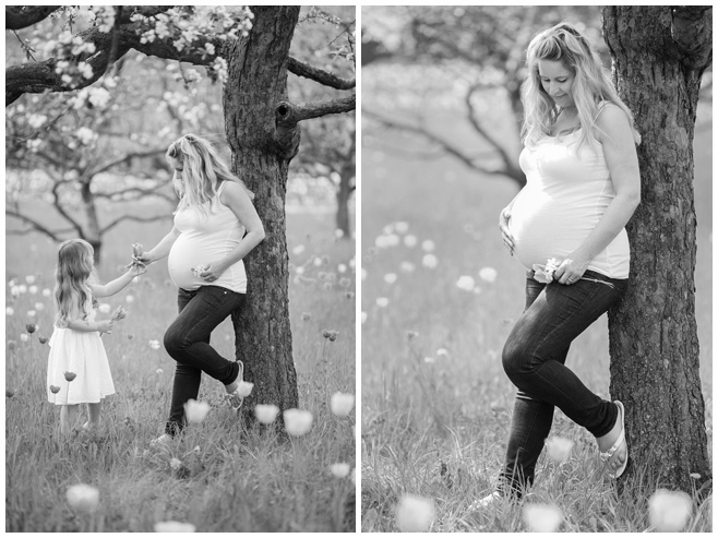 Schwangere bei Babybauch-Fotoshooting in Berlin © Berliner Fotostudio LUMENTIS